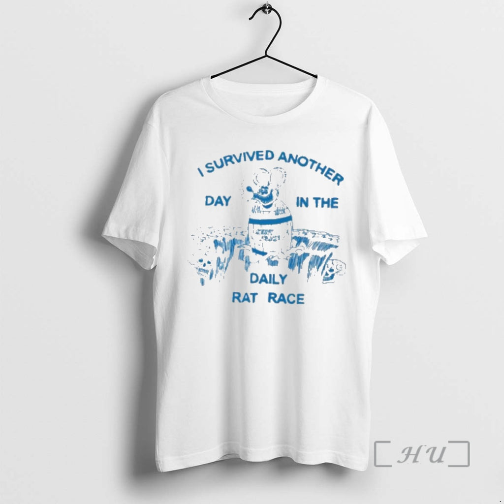 Officials I Survived Another Day In The Keny Slime Daily Rat Race Premium T Shirts