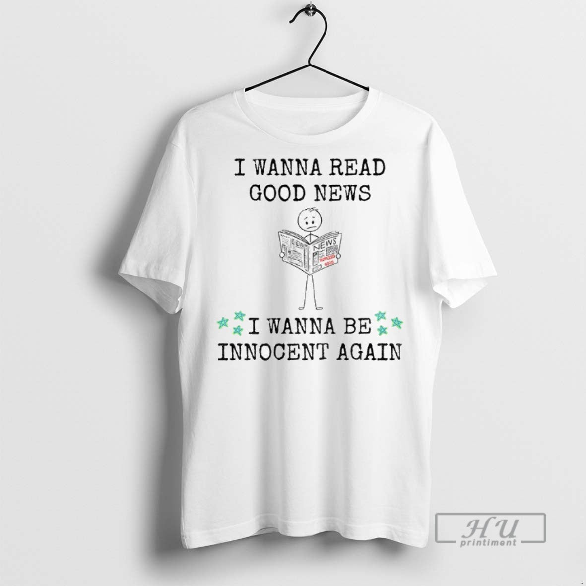 Officials I Wanna Read Good News I Wanna Be Innocent Again T Shirt s Unisex , , , Long Sleeve Tee