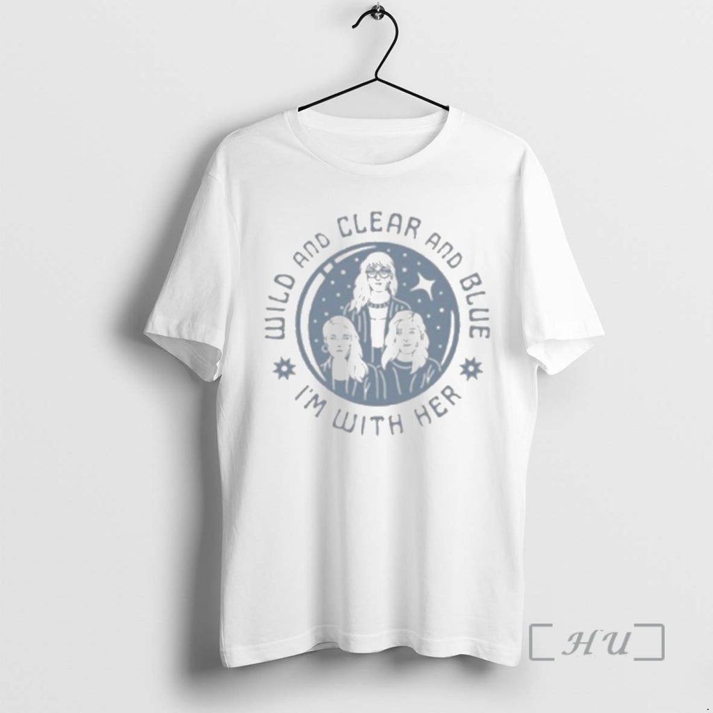 Officials Im With Her Wild And Clear And Blue Crystal Ball Premium T Shirts Sweater