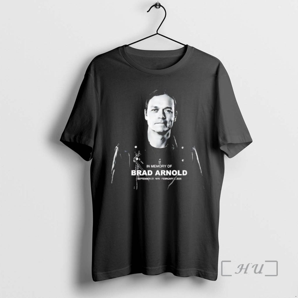 Officials In Memory Of Brad Arnold September 27th 1978 February 7th 2026 Premium T Shirts
