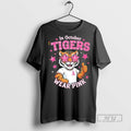 Officials In October Tigers Wear Pink Breast Cancer Awareness School Spirit T Shirts s