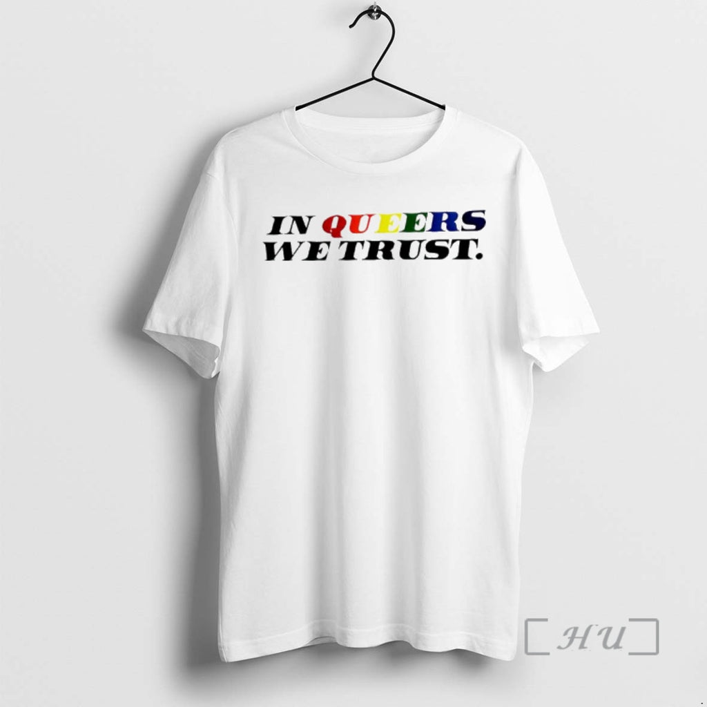 Officials In Queer We Trust Rainbow Colors