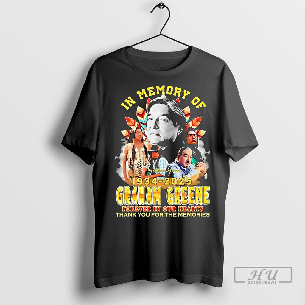 Officials In Memory Of Graham Greene 1934 2025 Forever In Our Hearts T Shirts