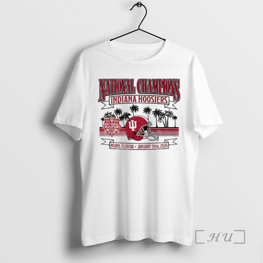 Officials Indiana Football 2025 Cfp National Champions Local Helmet