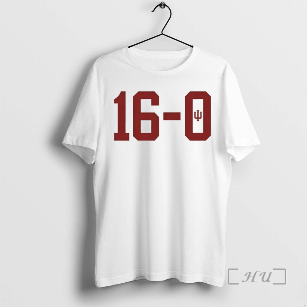 Officials Indiana Hoosier Football 16 0 Perfect Season
