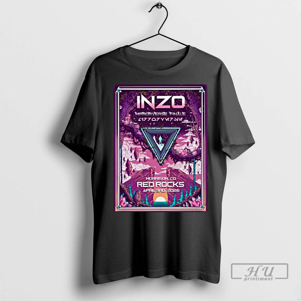 Officials Inzo April 3 2026 Red Rocks Amphitheatre Show Long Sleve T Shirt