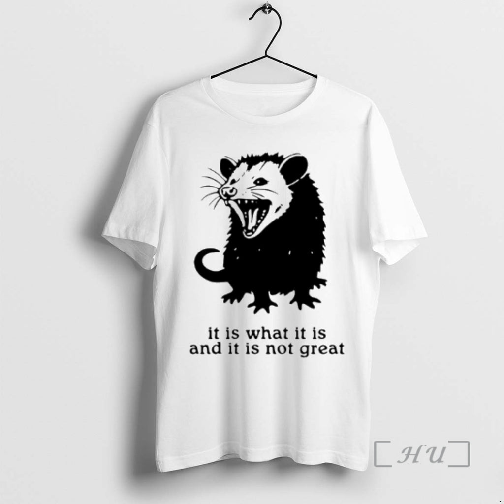 Officials It Is What It Is And It Is Not Great Rat Premium T Shirts