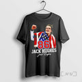 Officials Jack Hughes 86 Usa Hockey Olympic Gold 2026 American Flag Premium T Shirts Sweater