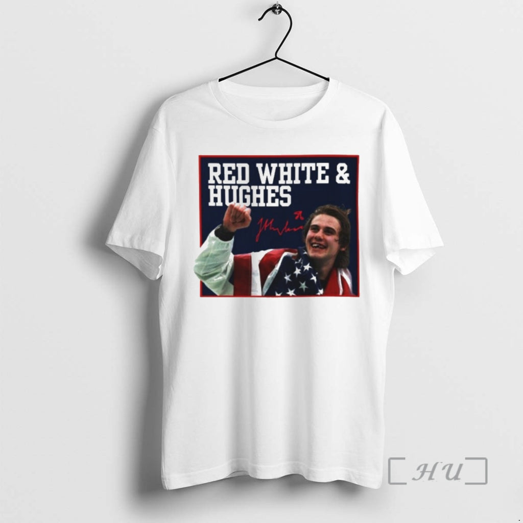 Officials Jack Hughes Bloody Blood Sweat And Teeth Red White Hughes Premium T Shirts Sweater