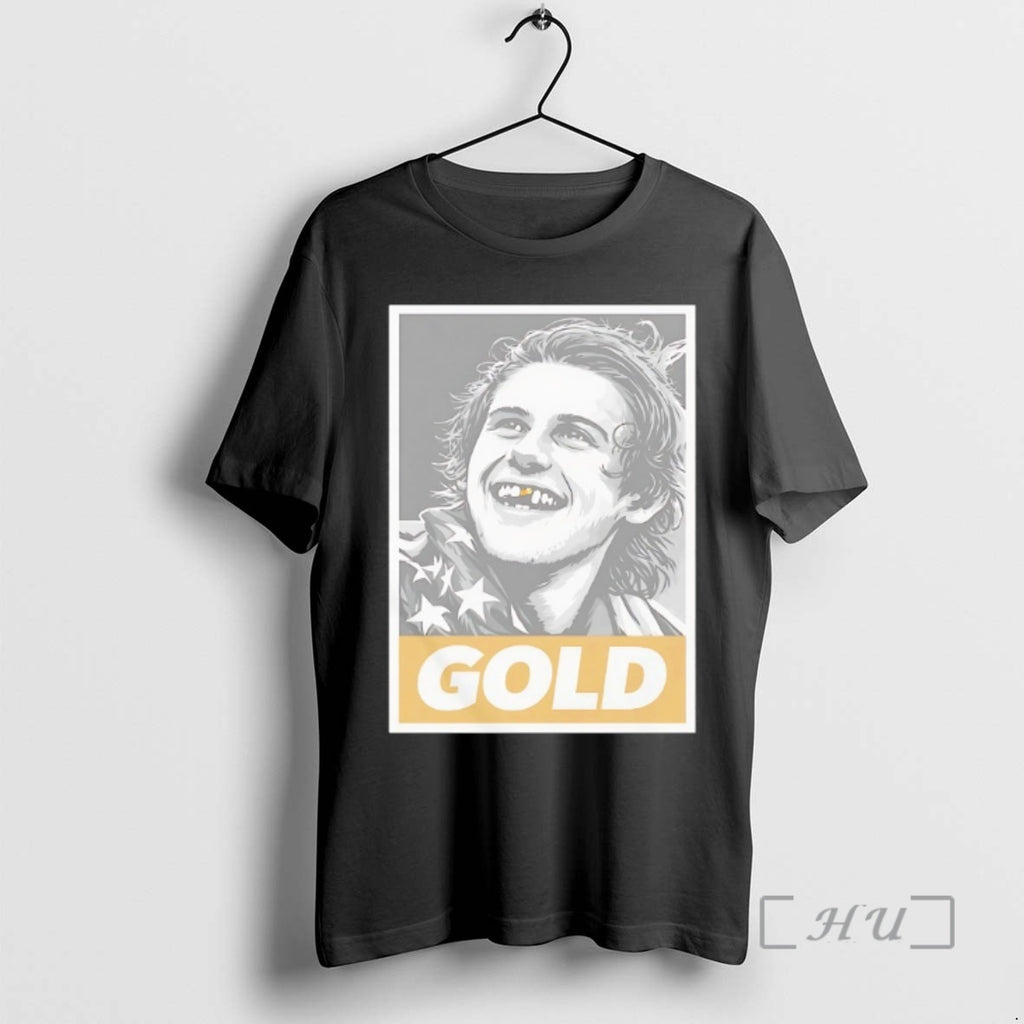 Officials Jack Hughes Olympic Legend Golden Toothless Graphic