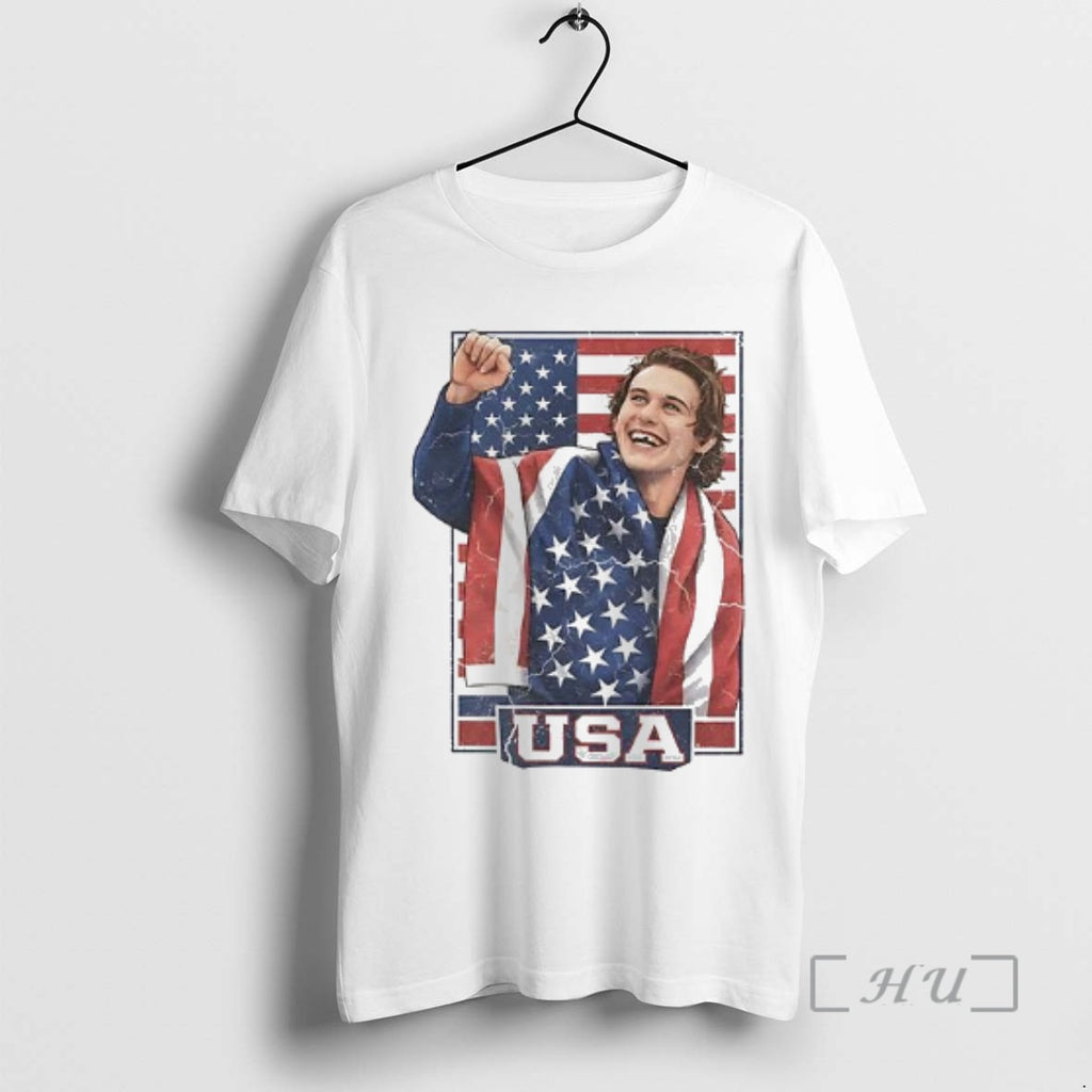 Officials Jack Hughes Team Usa Gold Hockey Patriotic Hockey Fan