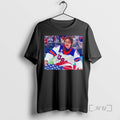 Officials Jack Hughes Usa Hockey American Flag Olympic 2026 Milano Cortina Premium T Shirts Sweater