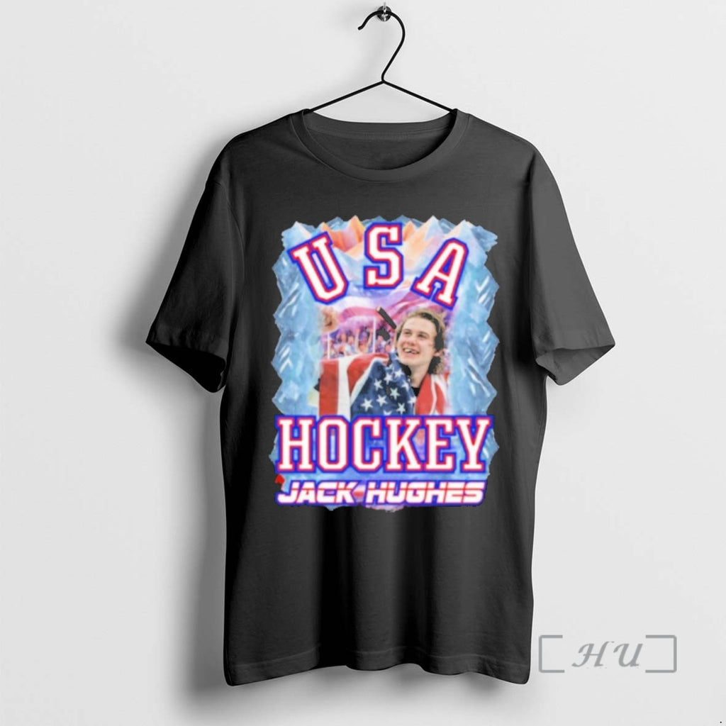 Officials Jack Hughes Usa Hockey Golden Goal 2026