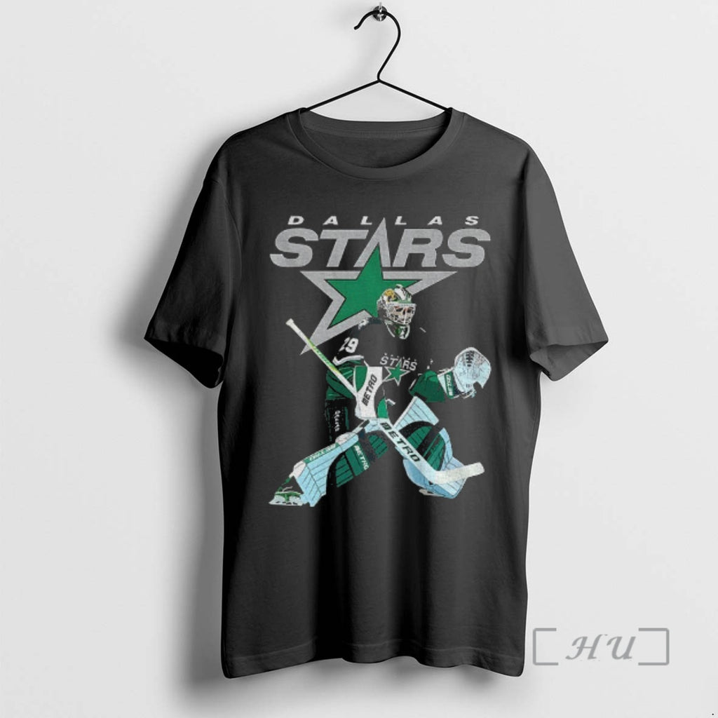 Officials Jake Oettinger Dallas Stars Nhl Hockey Metro Cartoon