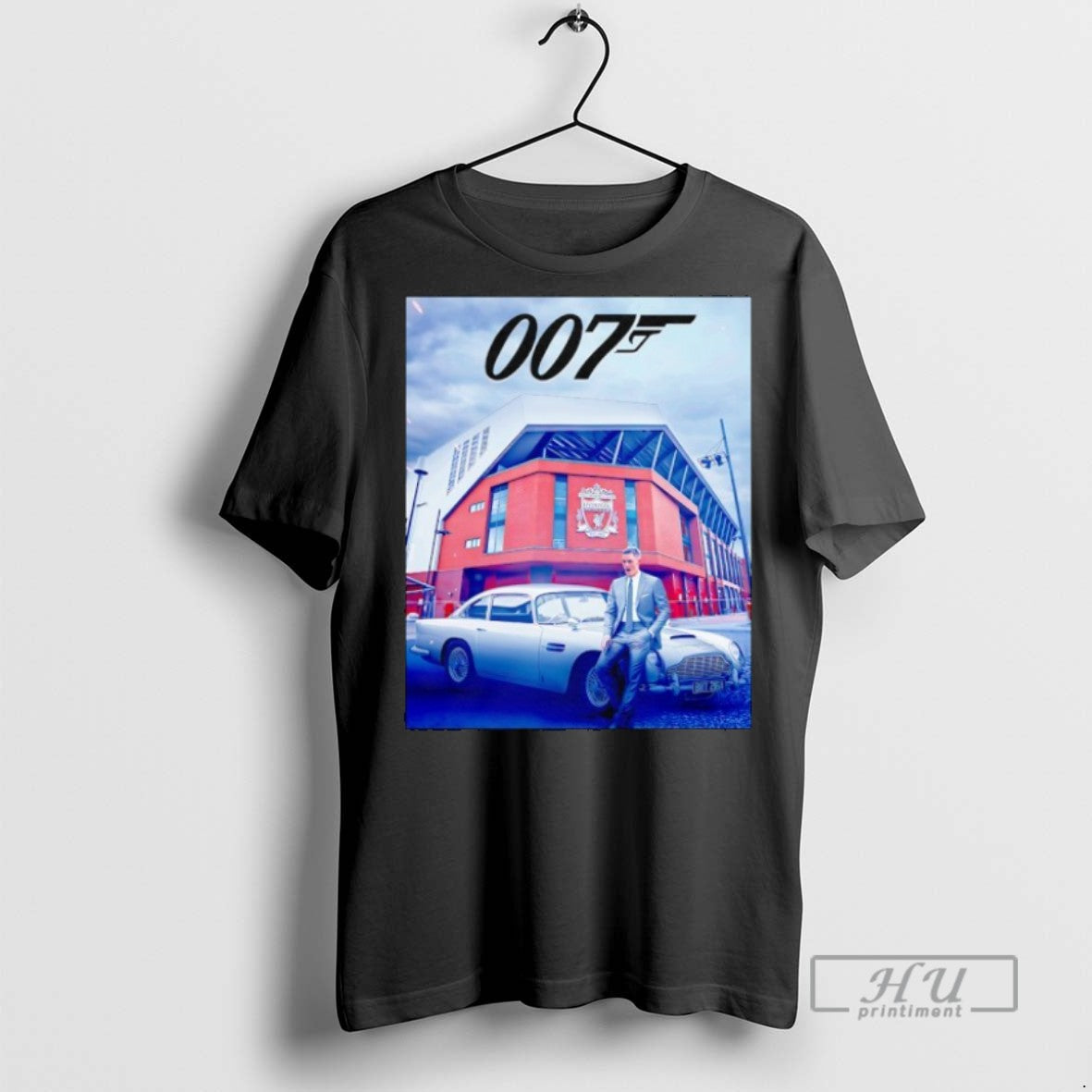 Officials James Bond X Aston Martin Db5 007 Liverpool Stadium T Shirt s Unisex , , , Long Sleeve Tee