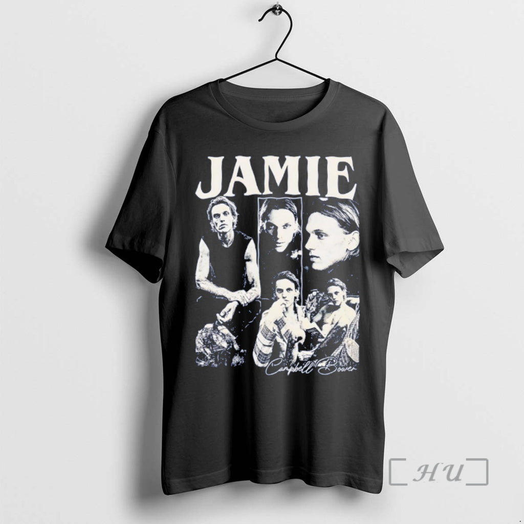 Officials Jamie Campbell Bower Upside Graphic Vintage Signature