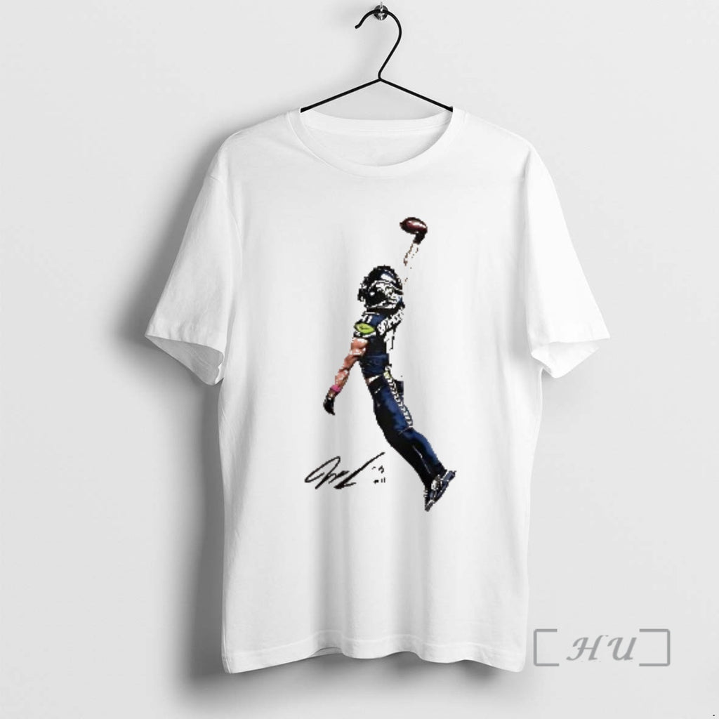Officials Jaxon Smith Njigba Posterized Signature