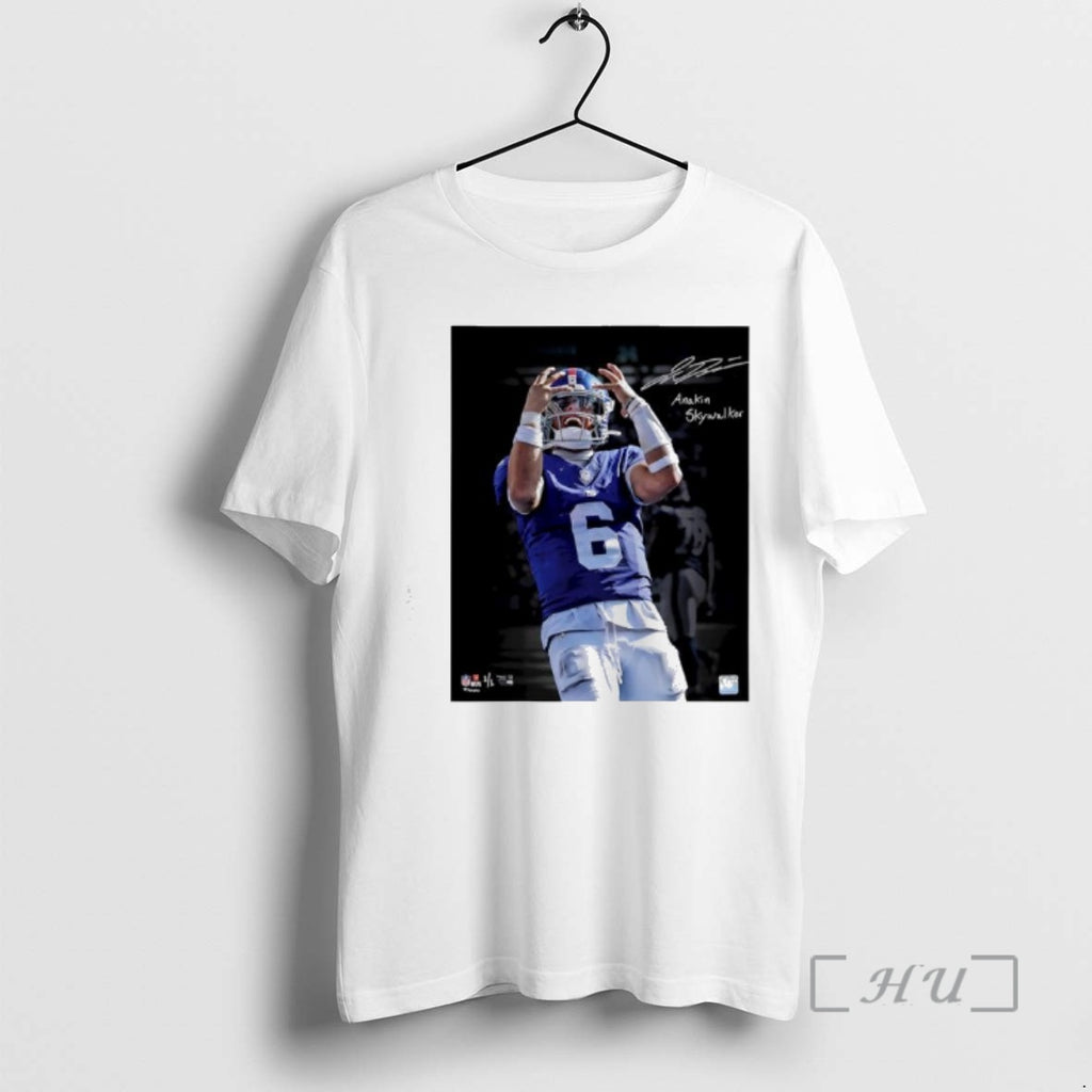 Officials Jaxson Dart New York Giants Autographed