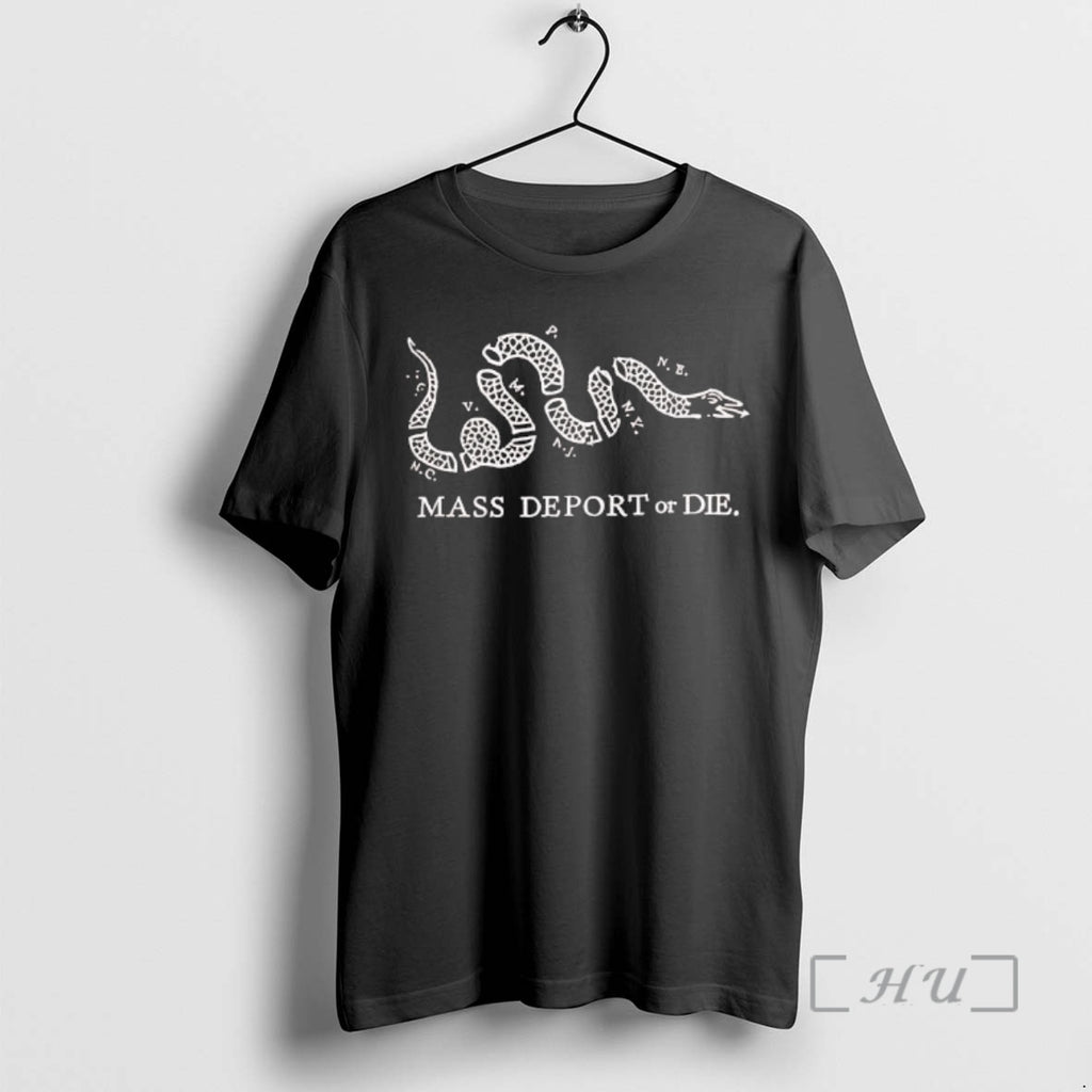 Officials Join Or Die Mass Deport Or Die Tee
