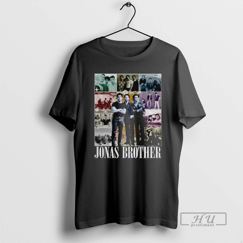 Officials Jonas Brothers Band Collage Graphic Eras Tour T Shirt