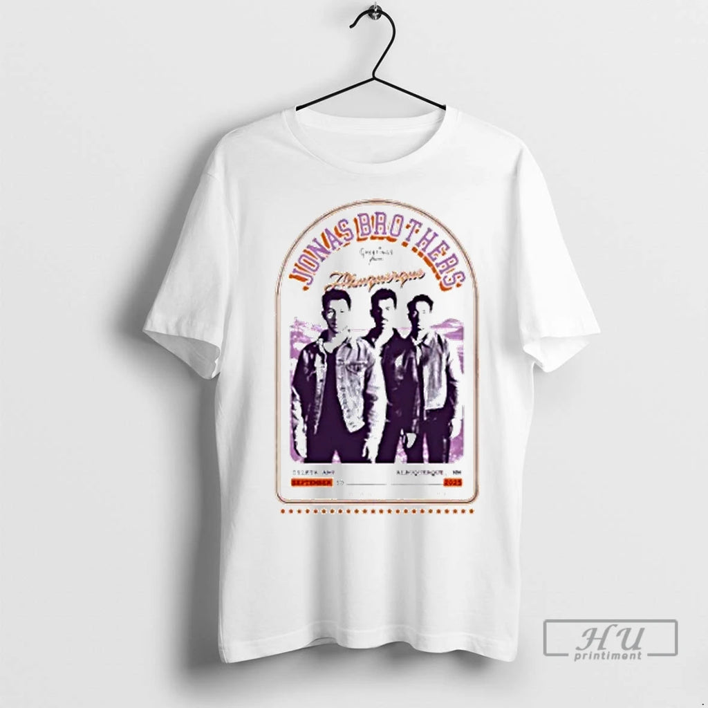 Officials Jonas Brothers Sept 30 2025 Isleta Amp Albuquerque Nm Event T Shirts