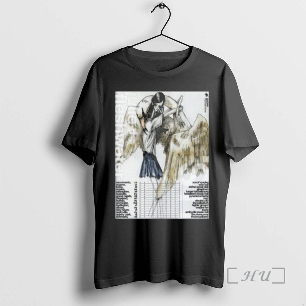 Officials Julie Band Featuring Fleshwater Us Tour 2026 Schedule Venue Tour Dates Premium T Shirts