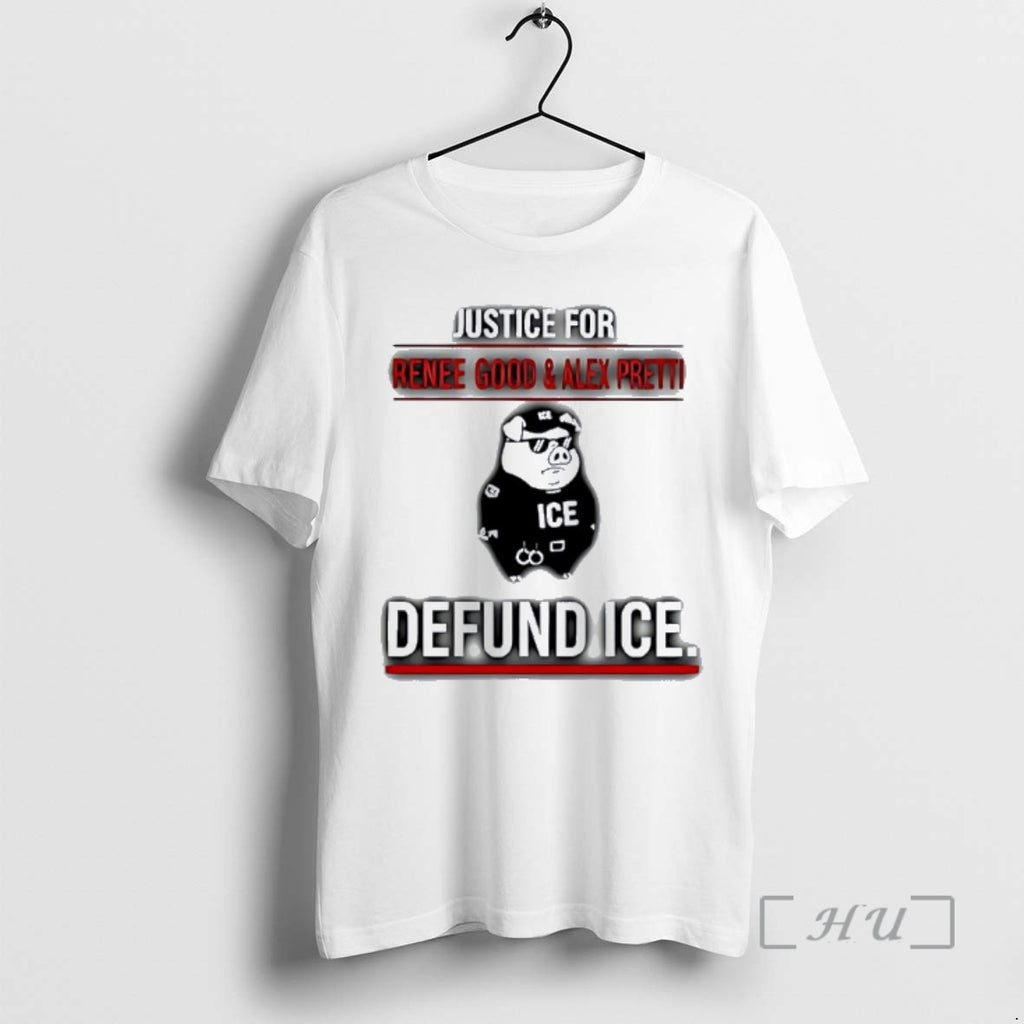 Officials Justice For Renee Good And Alex Pretti Defund Ice Pig Premium T Shirts Sweater