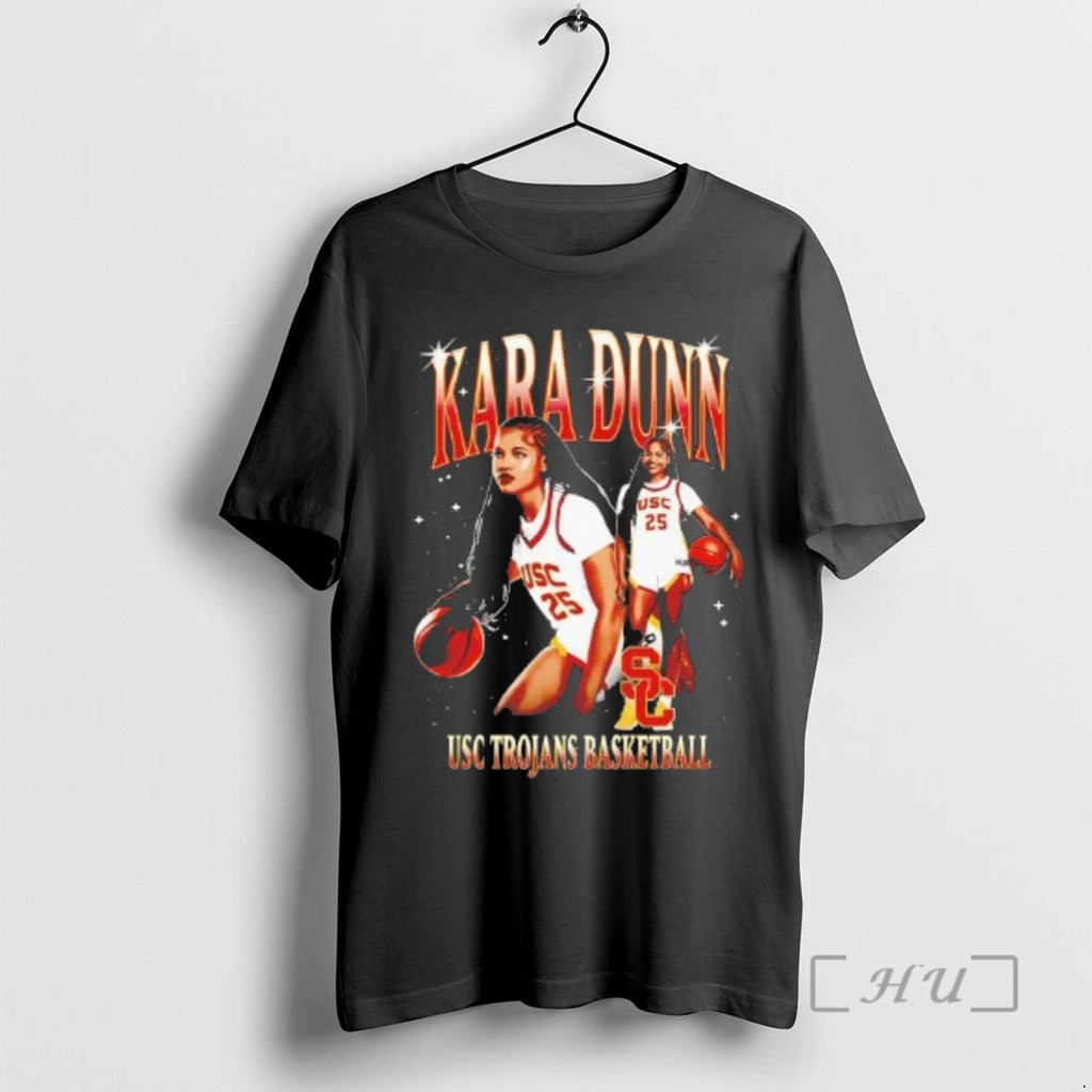 Officials Kara Dunn Portrait Picture Collage Usc Trojans Basketball Tee