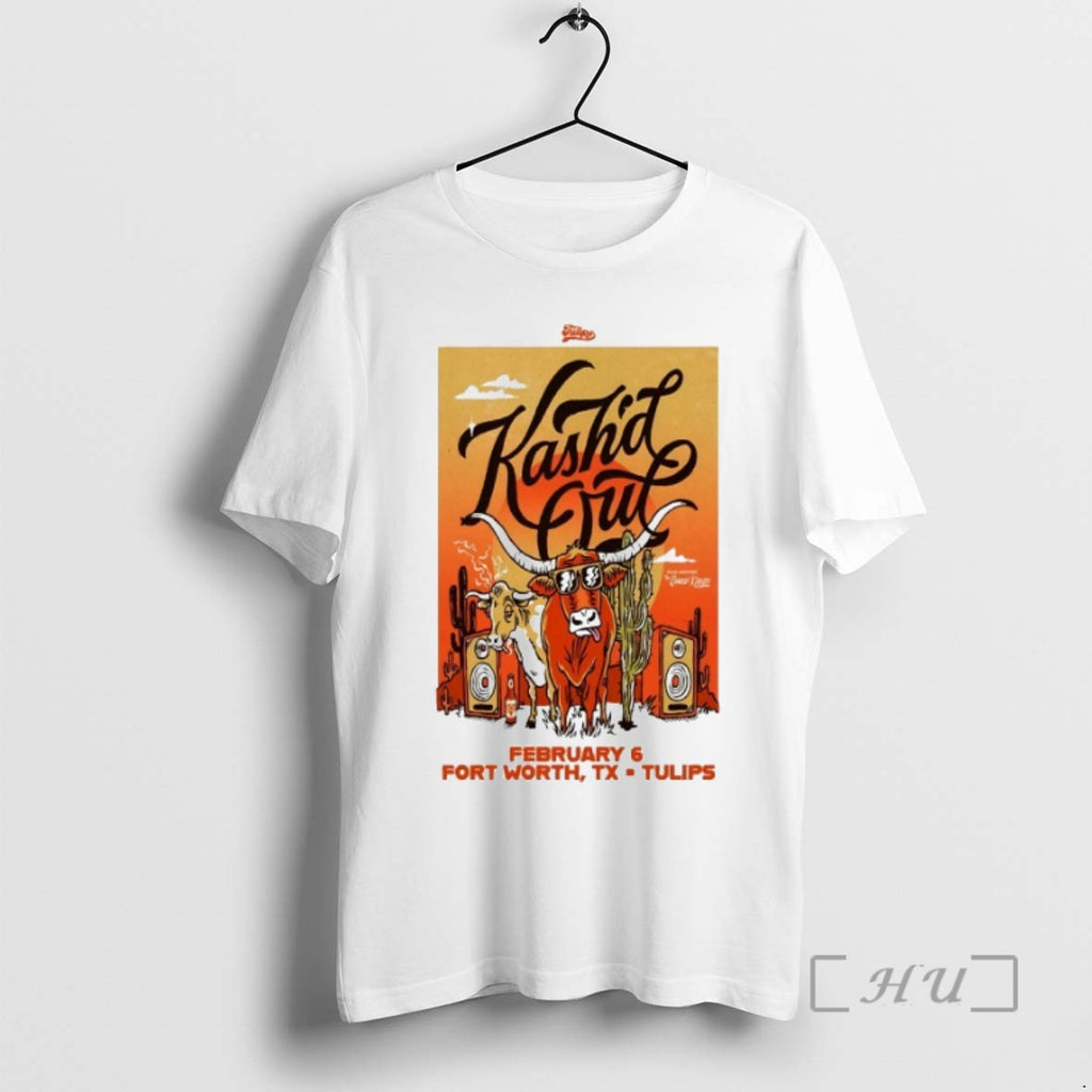 Officials Kashd Out Tulips Ftw In Fort Worth Tx Feb 6 2026 Premium T Shirts