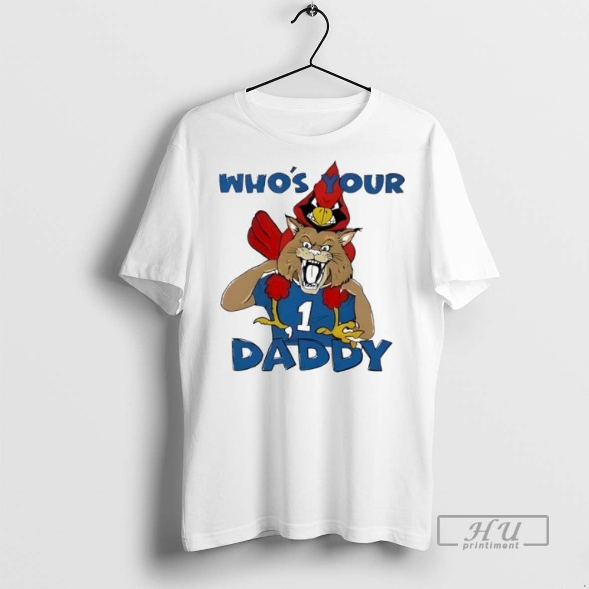 Officials Kentucky Wildcats Vs Louisville Cardinals Whos Your Daddy Mascot T Shirt s