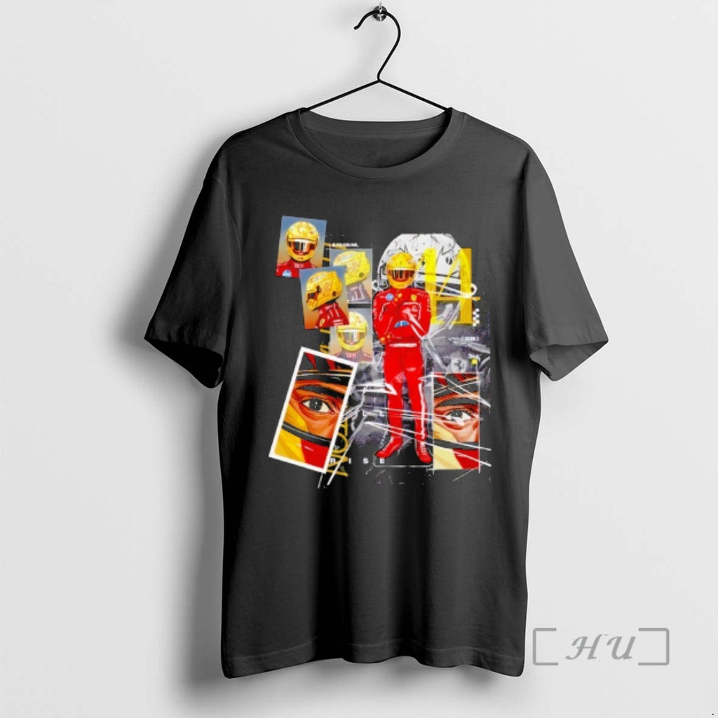 Officials Lewis Hamilton Ferrari 2026 F1 Racing Lh44 Rosso Corsa Graphic Premium T Shirts Sweater