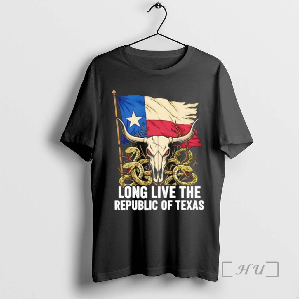 Officials Long Live The Republic Of Texas Bull Head