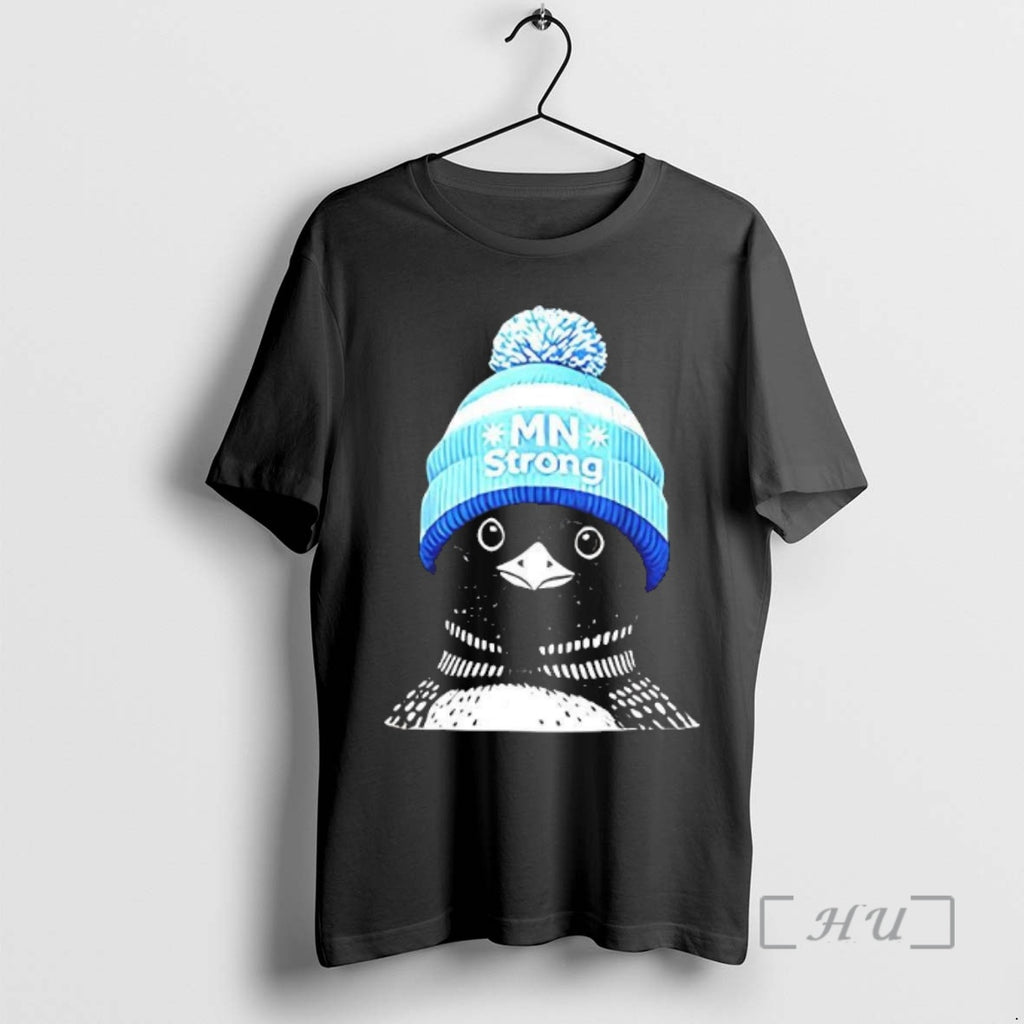 Officials Loon Minnesota Strong Liam Conejo Ramos Blue Bunny Hat Woman Premium T Shirts Sweater