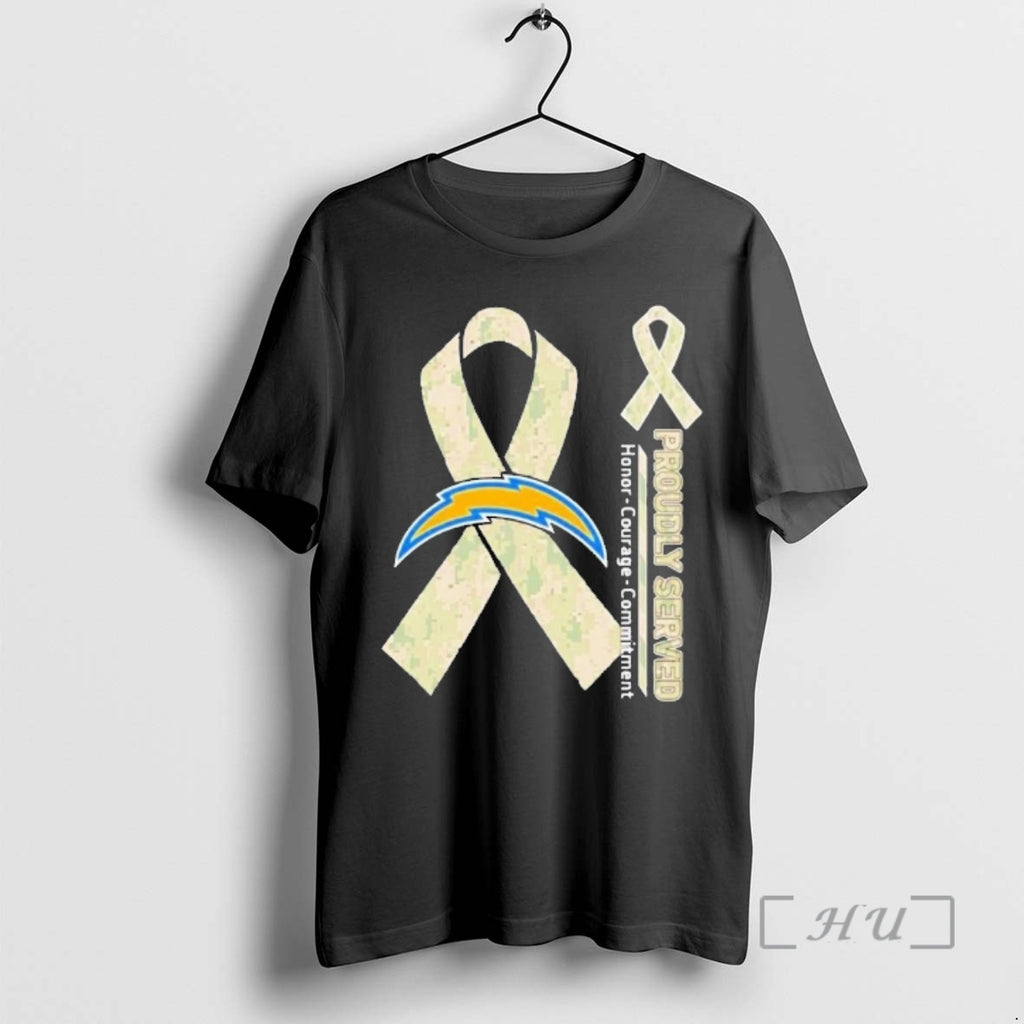 Officials Los Angeles Chargers Proudly Served Honor Courage Commitment
