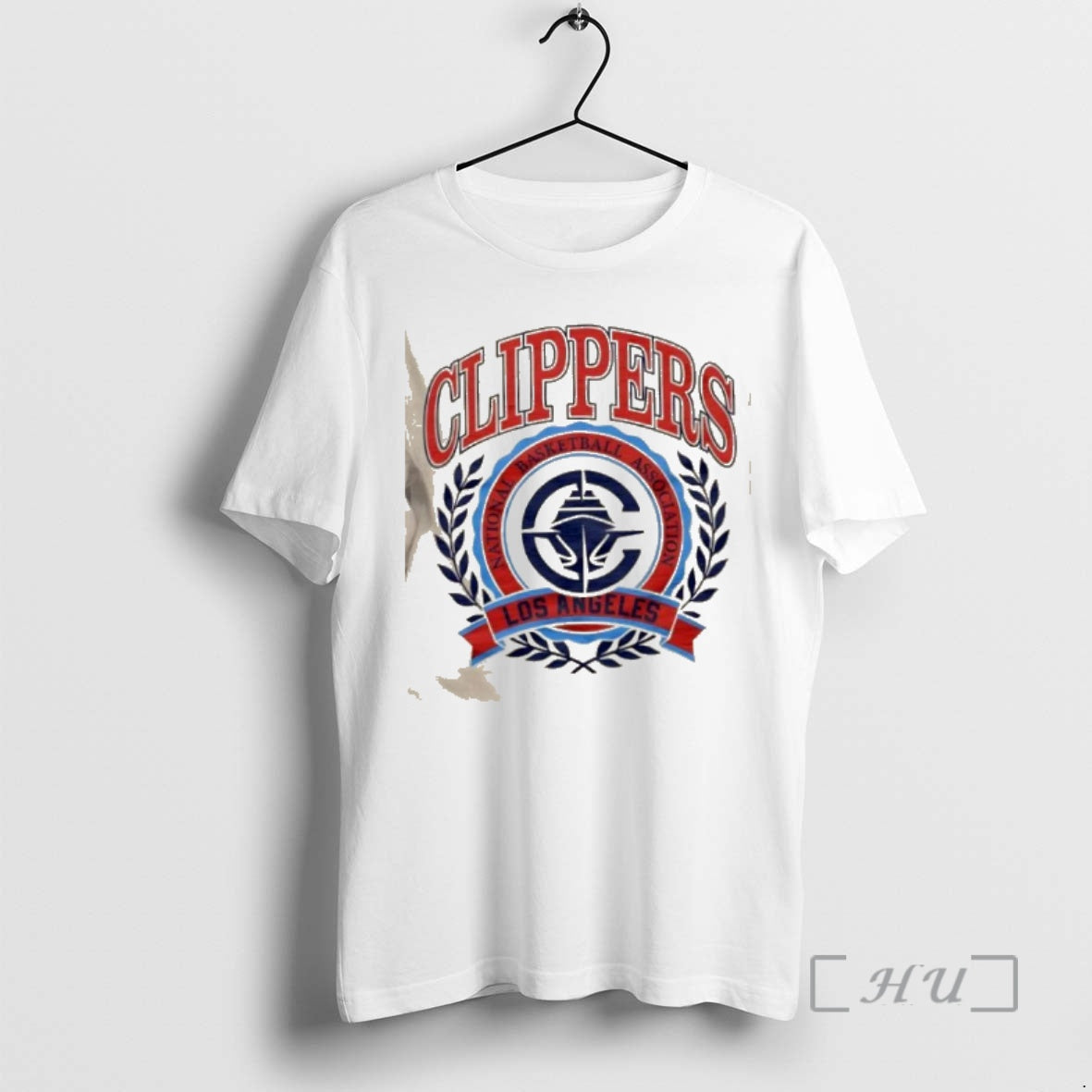 Officials Los Angeles Clippers National Basketball Association Crest T-Shirts