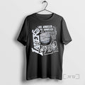 Officials Los Angeles Lakers Basketball Classics Overlap Logo T-Shirts