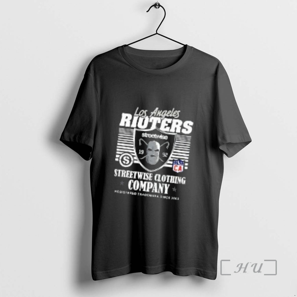 Officials Los Angeles Rioters 1992 Raiders Parody Logo