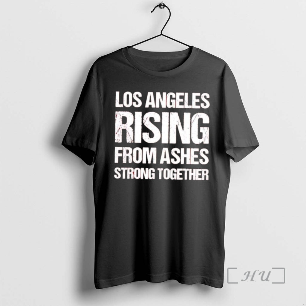Officials Los Angeles Rising From Ashes Strong Together