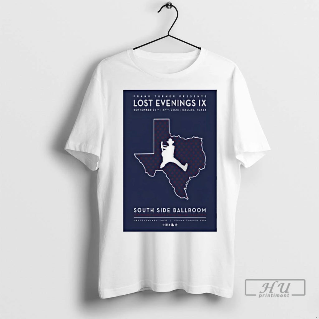 Officials Lost Evenings Ix Fall Tour 2026 Dallas Tx South Side Ballroom T Shirt