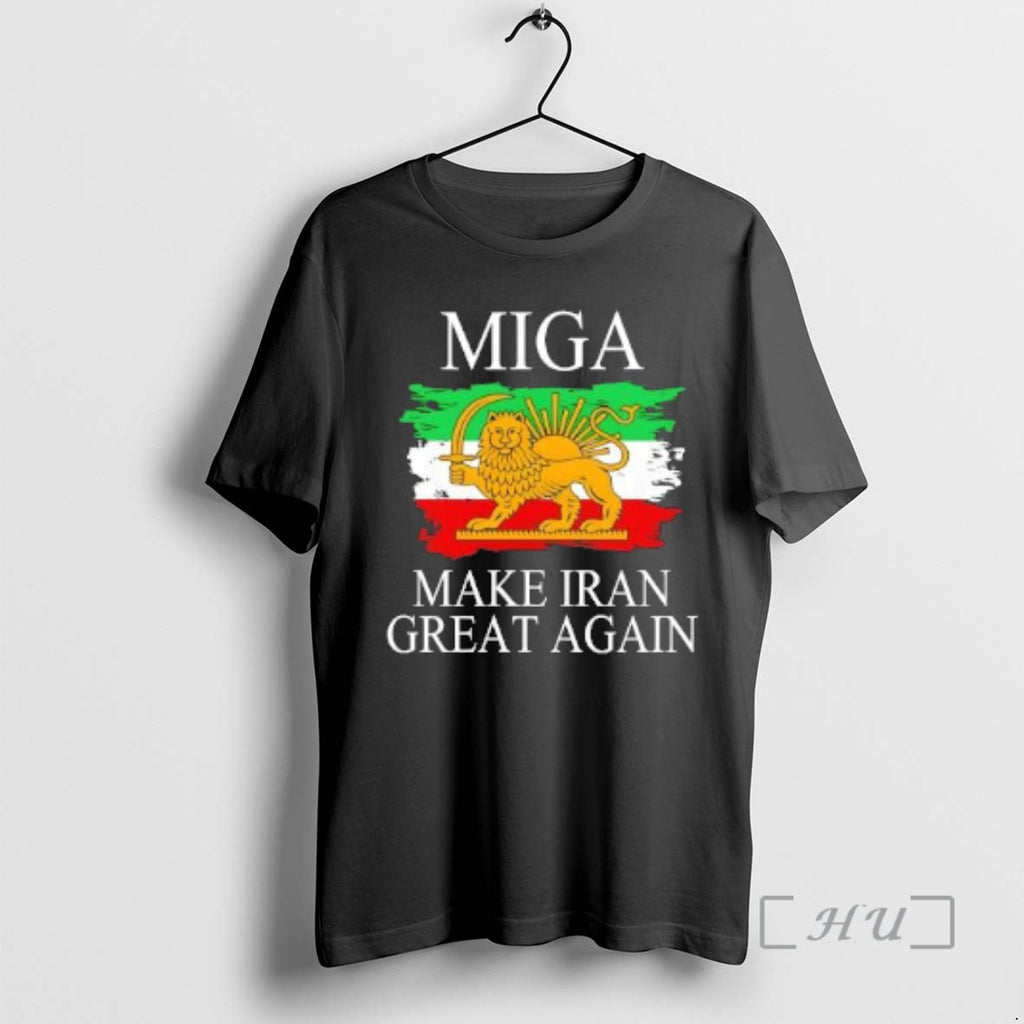 Officials Miga Make Iran Great Again Flag