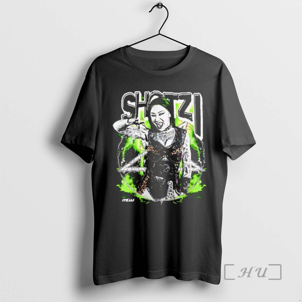Officials Mlw Shotzi Green Hell Riot Graphic