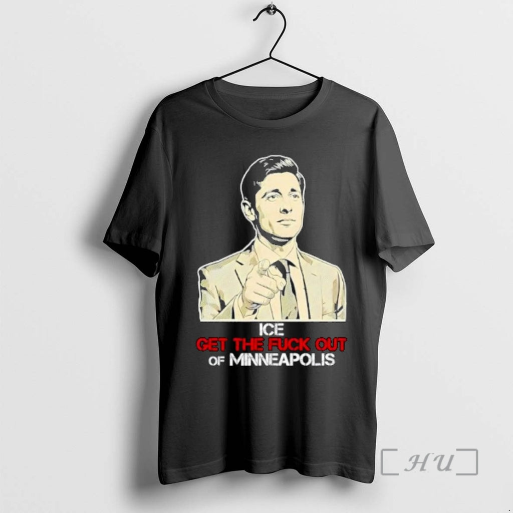 Officials Mayor Jacob Frey Get The Fuck Out Of Minneapolis Ornaments Premium T Shirts Sweater