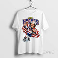 Officials Mens Hockey Usa Golden Goal Jack Hughes Caricature