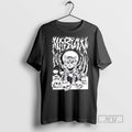 Officials Metal Marf By Beefaroni Marvin Skull Cat Graphic T Shirt s Unisex , , , Long Sleeve Tee