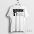 Officials Michael Myers Warren County Sanitarium Smiths Grove Illinois Patient Identification Halloween T Shirt