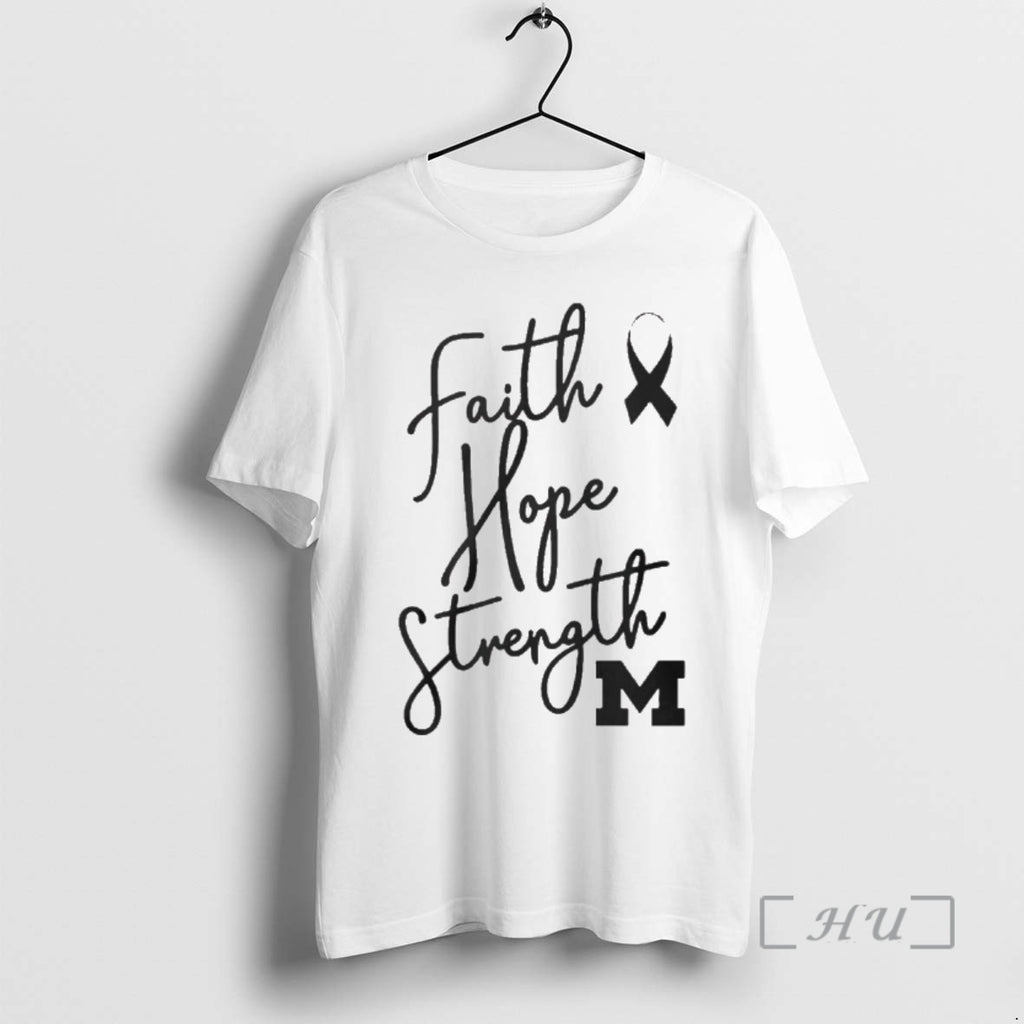 Officials Michigan Faith Hope Strength Awareness Ribbon