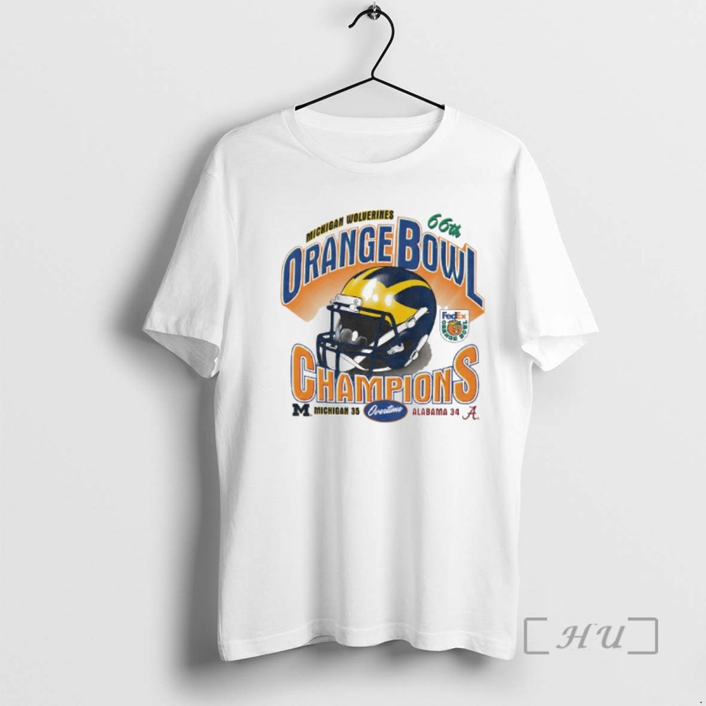 Officials Michigan Wolverines Orange Bowl History Champions 66th
