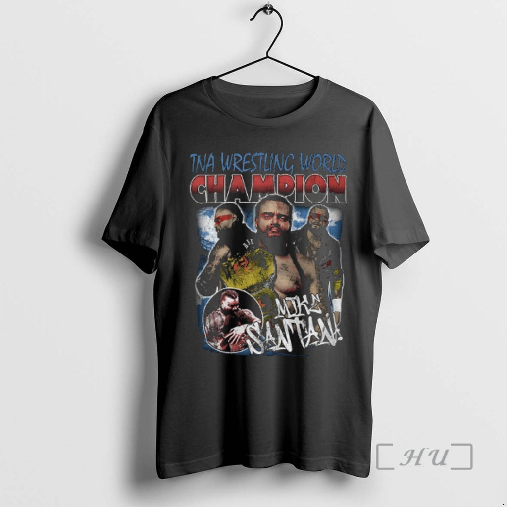 Officials Mike Santana Total Nonstop Action Wrestling World Champion Graphic