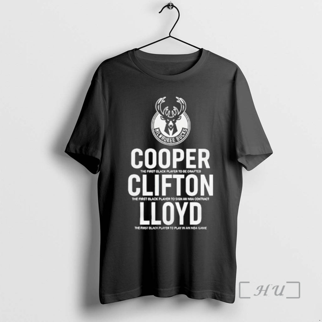 Officials Milwaukee Bucks Nba Pioneers Cooper Clifton Lloyd 1950 2026