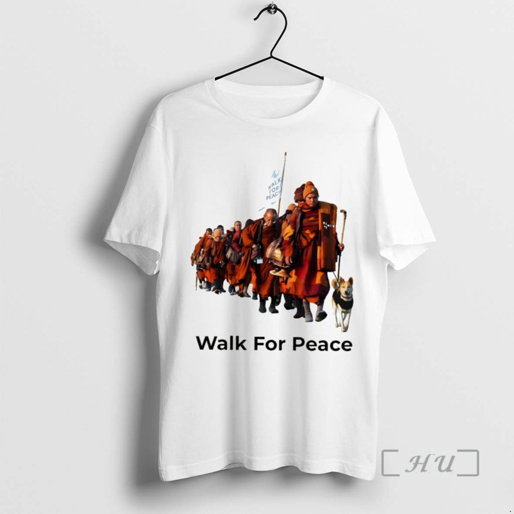 Officials Mindfulness Walk For Peace Monk Art